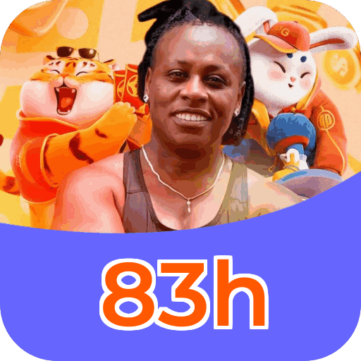 Interface do aplicativo 83h mostrando jogos disponíveis no iOS e Android